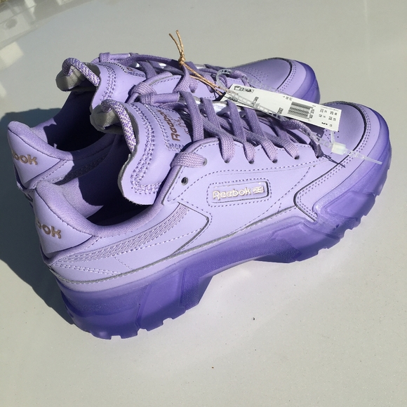 🎉Host Pick🎉 Cardi B Purple Reebok Shoes! NEW! Size Womens